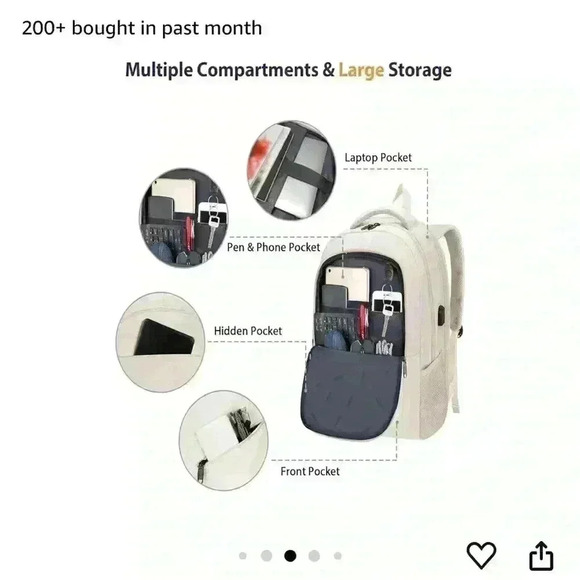 MATEIN 17 inch Laptop Backpack - Picture 7 of 10